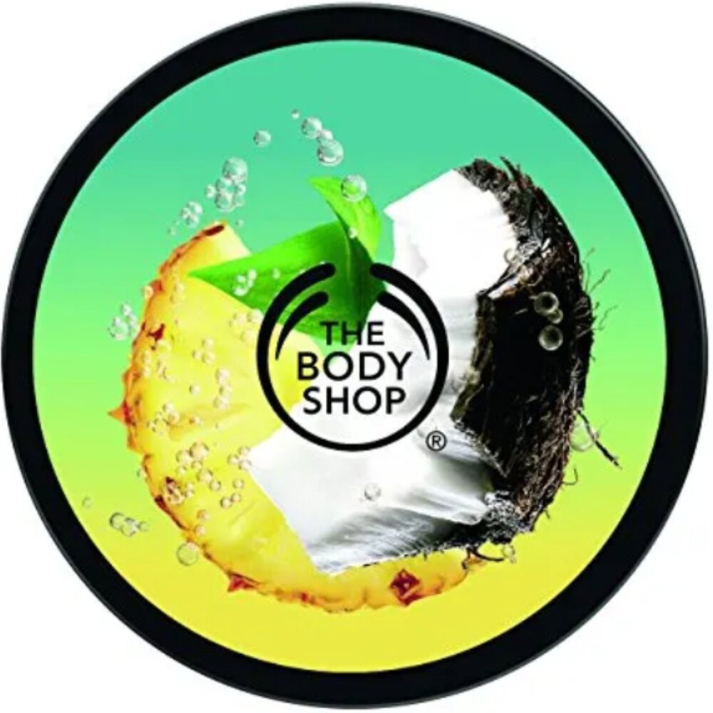 HTF! The BODY SHOP " PINITA COLADA " BODY BUTTER 200ml Cream